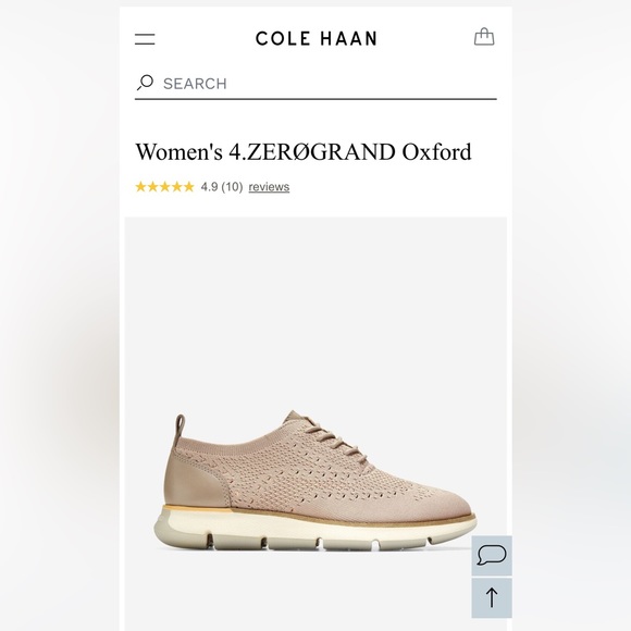 Women’s Cole Haan Zerogrand Oxford Shoes - Picture 2 of 9